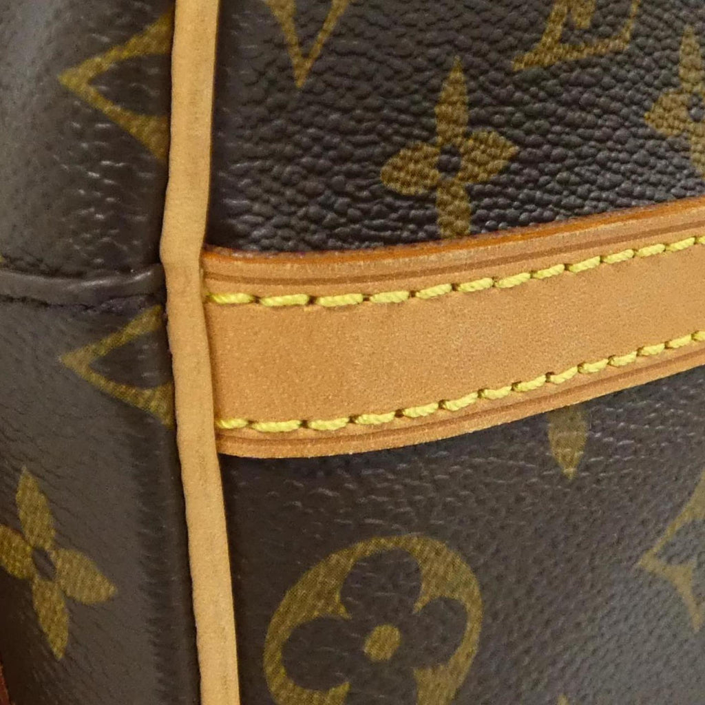 Louis Vuitton Brown Coated Canvas Shoulder Bag
