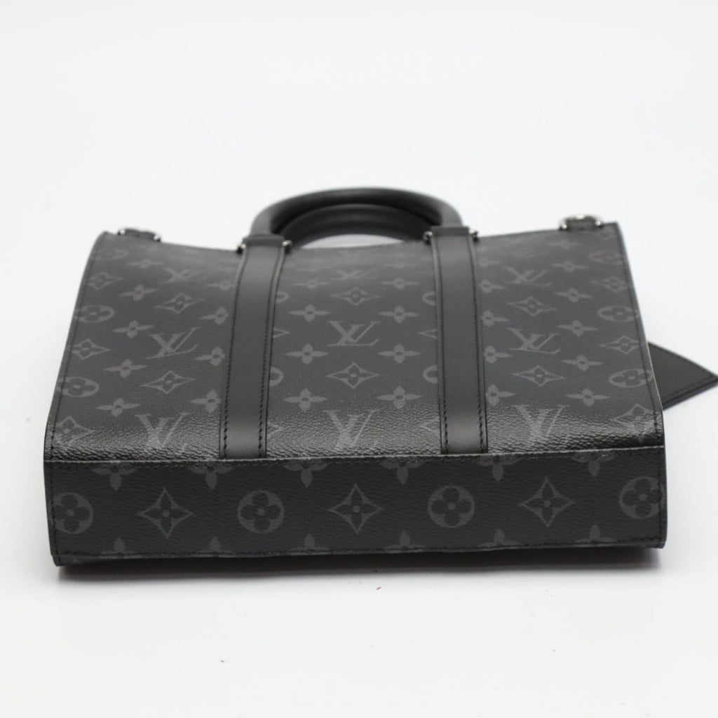 Louis Vuitton Black Monogram Eclipse Canvas Shoulder Bag Tote Bag