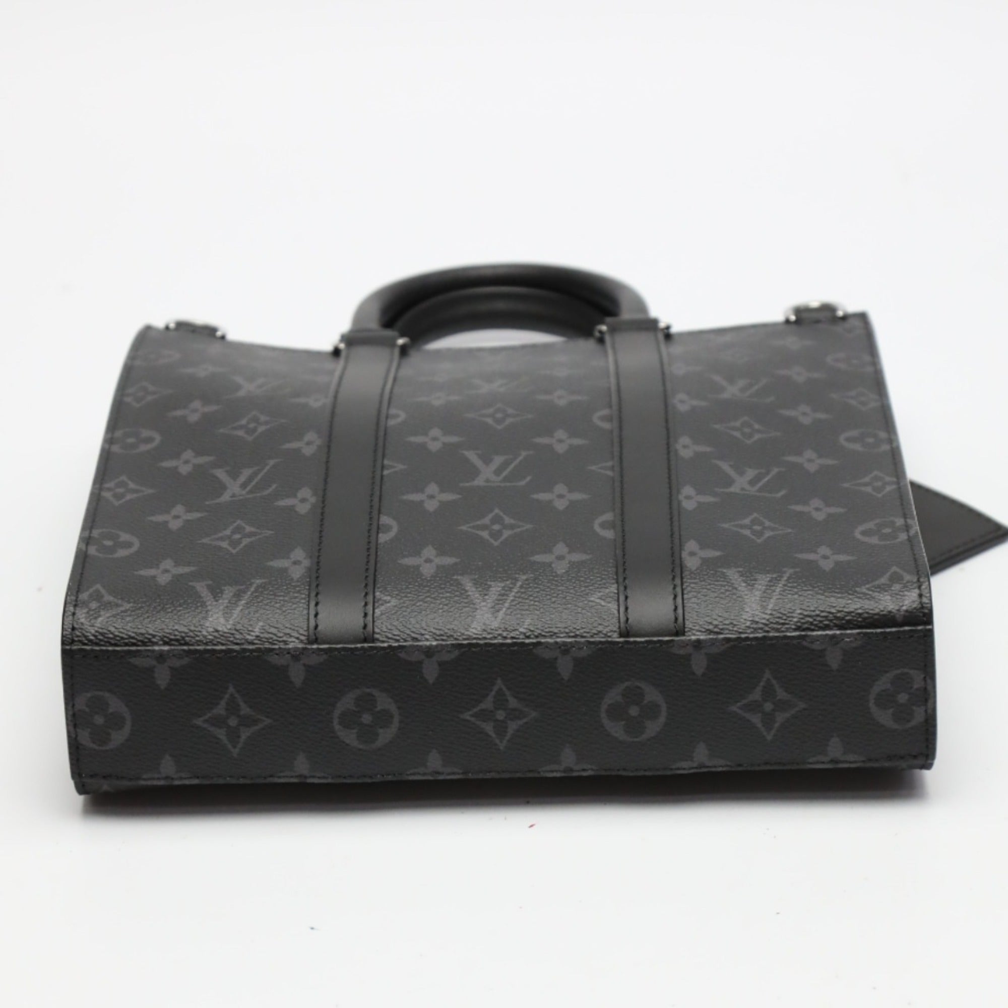 Louis Vuitton Black Monogram Eclipse Canvas Shoulder Bag Tote Bag