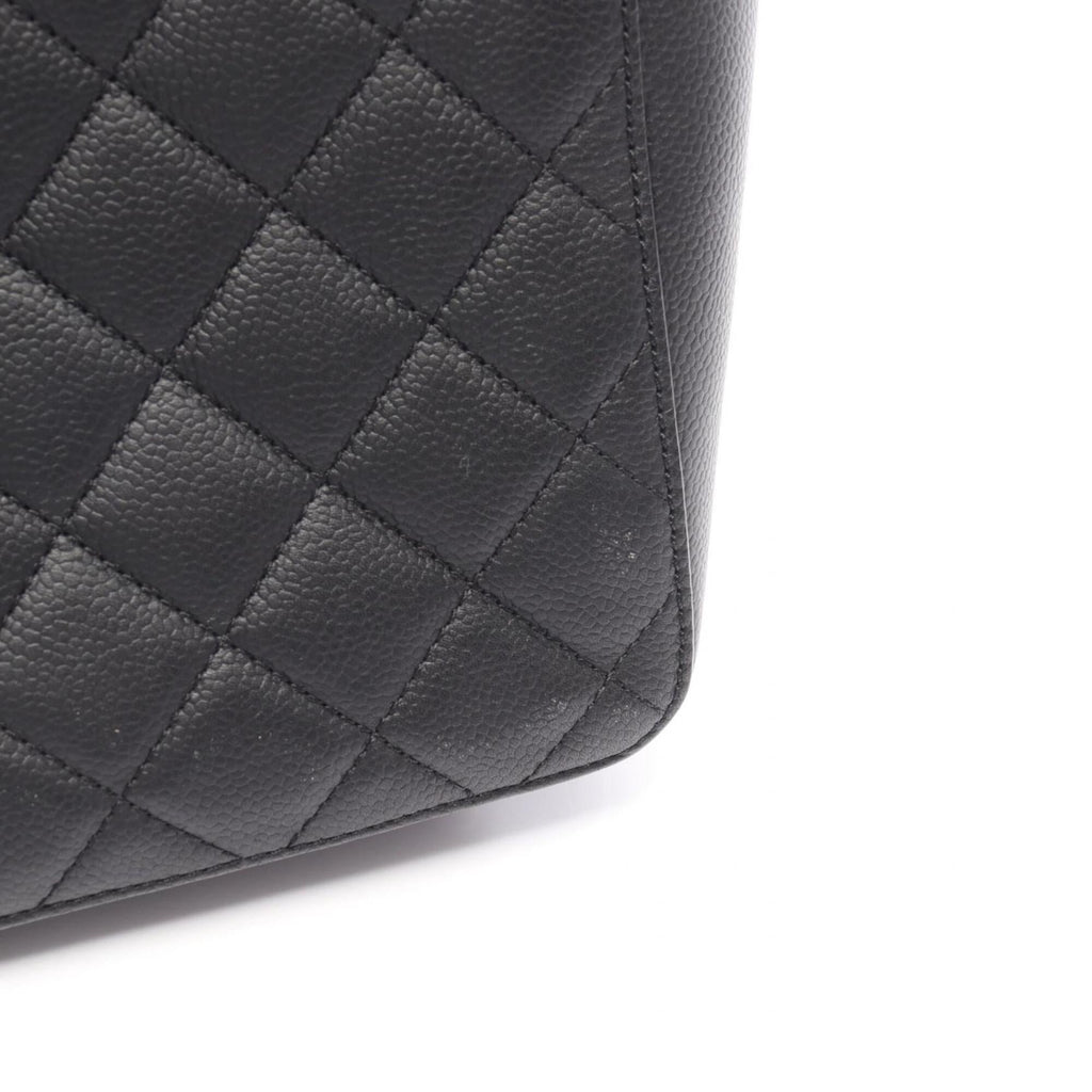 Chanel Black Leather Handbag Shoulder Bag