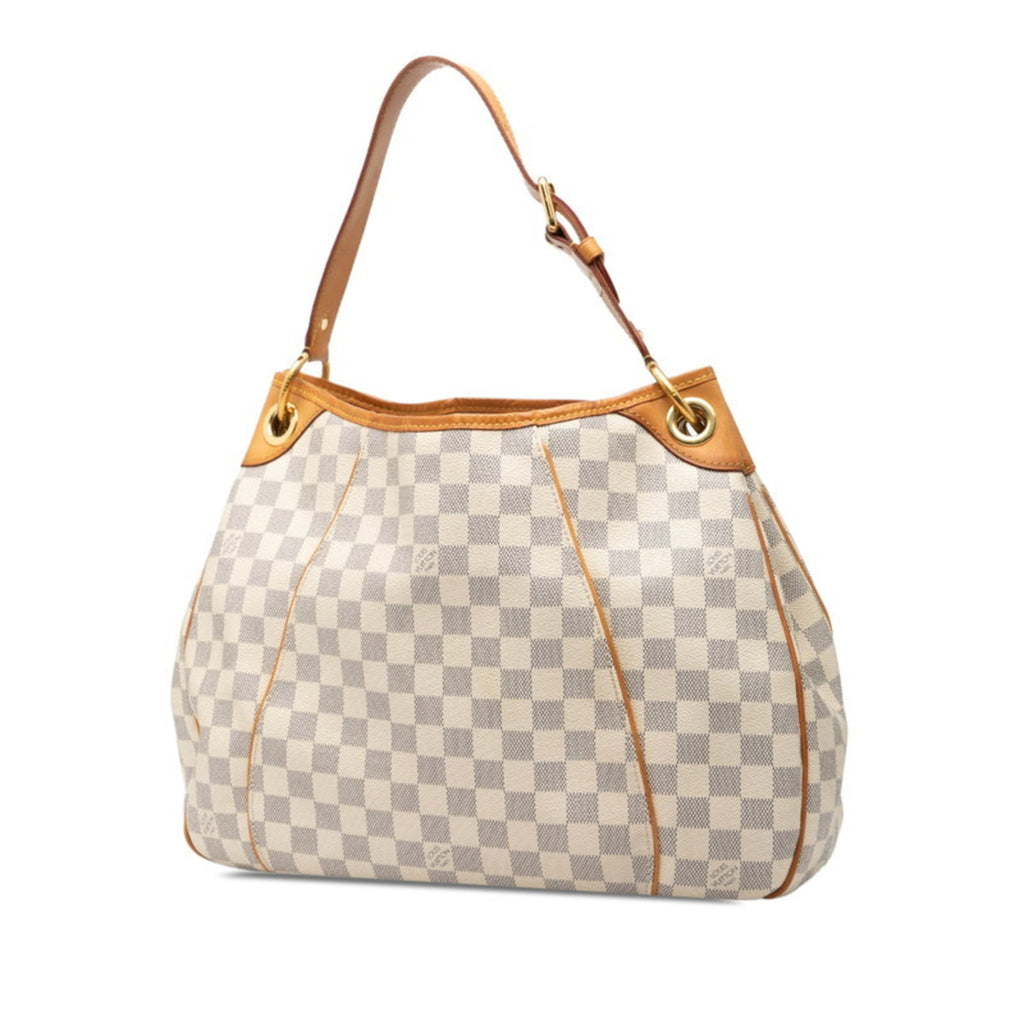 Louis Vuitton White Pvc Leather Shoulder Bag