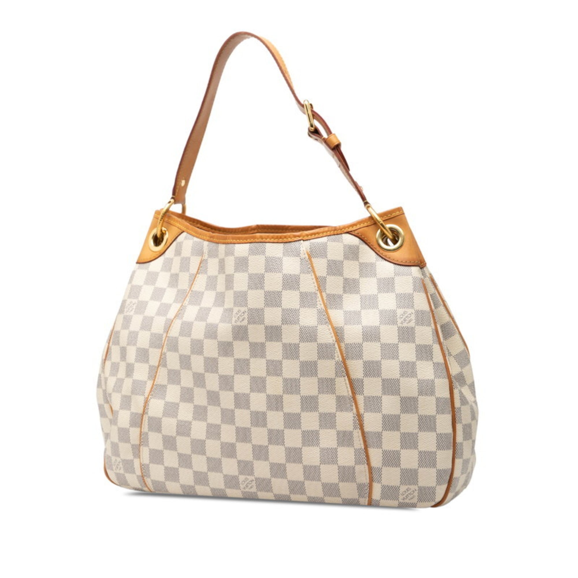 Louis Vuitton White Pvc Leather Shoulder Bag