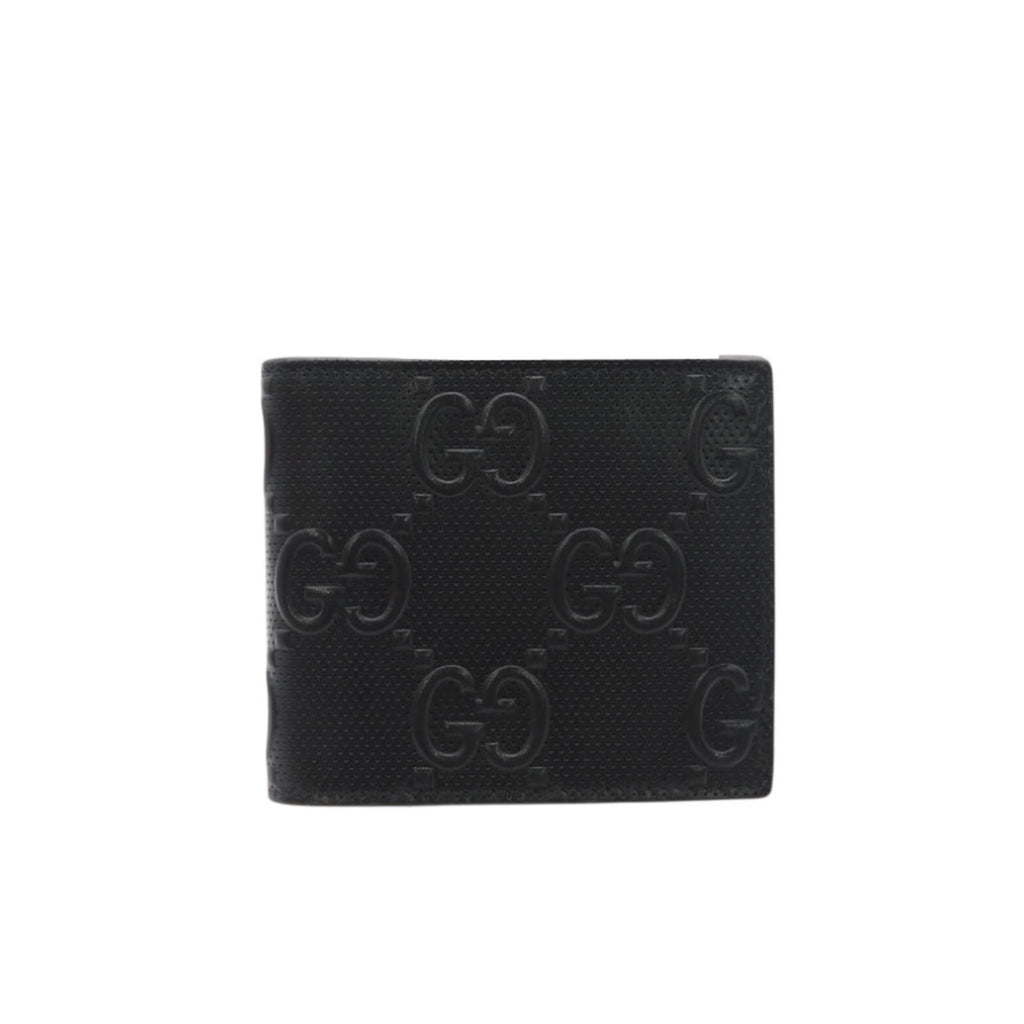 Gucci Black Leather Wallet (Bi-Fold) (Pre-Owned)