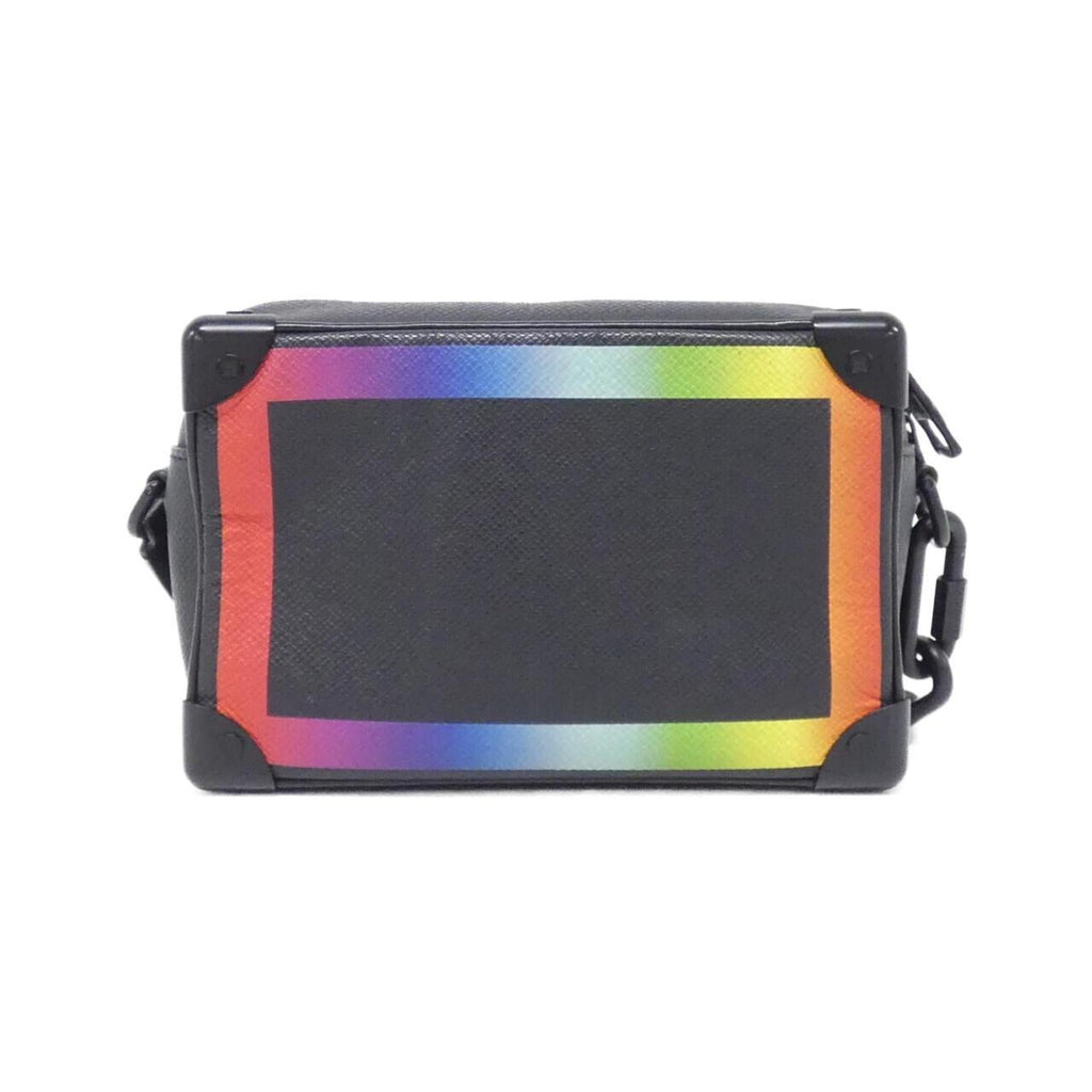 Louis Vuitton Black Leather Shoulder Bag
