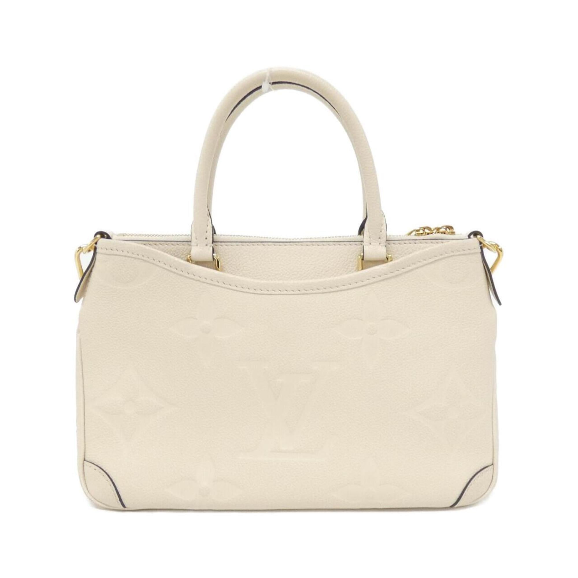 Louis Vuitton Cream Leather Handbag