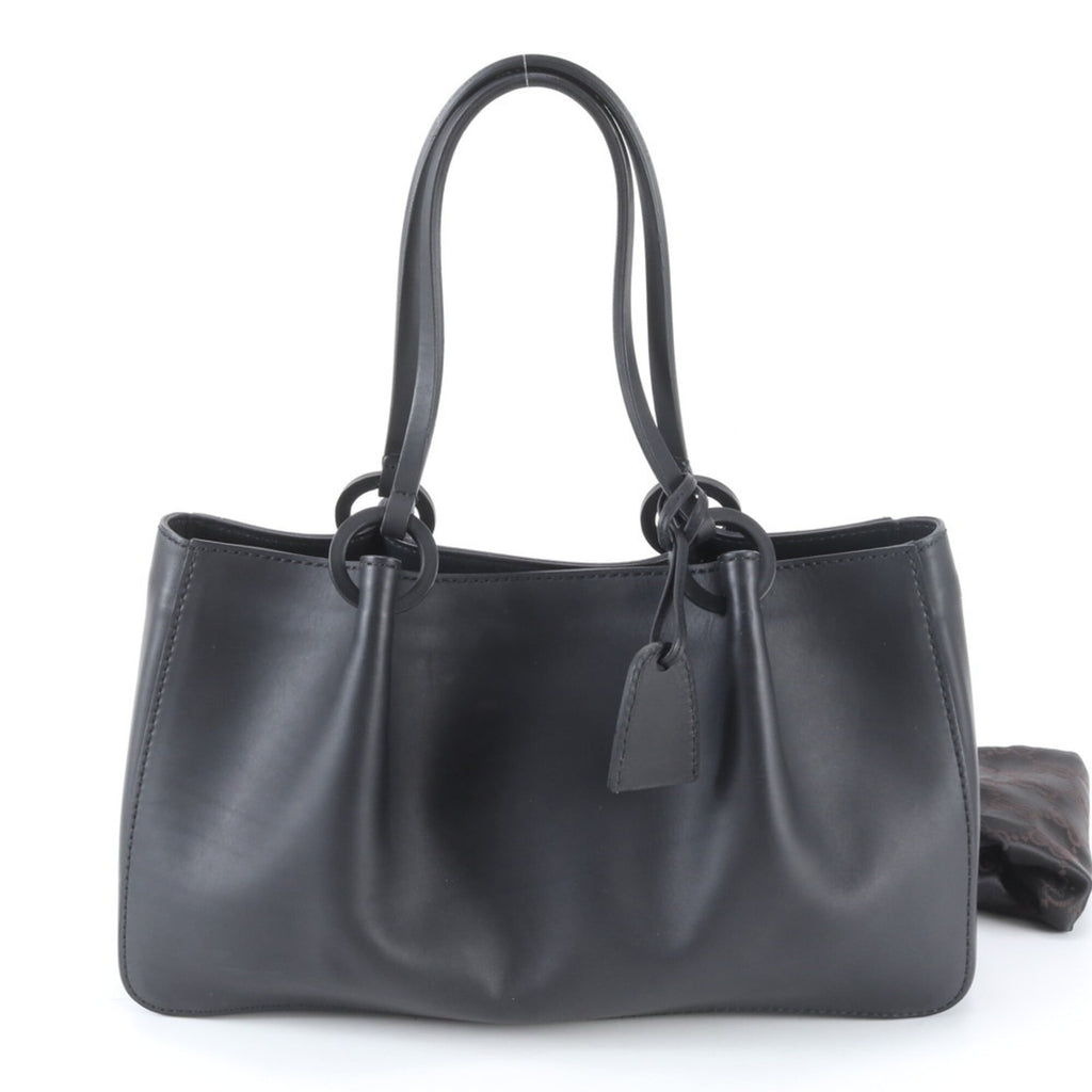 Gucci Black Leather Handbag (Pre-Owned)