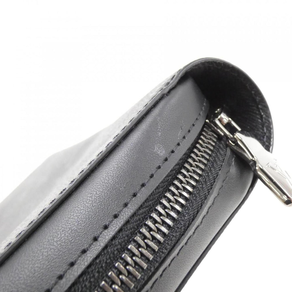 Louis Vuitton Black Coated Canvas Long Wallet