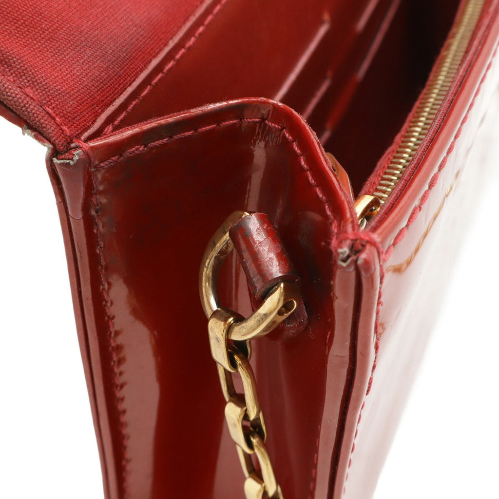 Louis Vuitton Red Color Clutch Bag Shoulder Bag