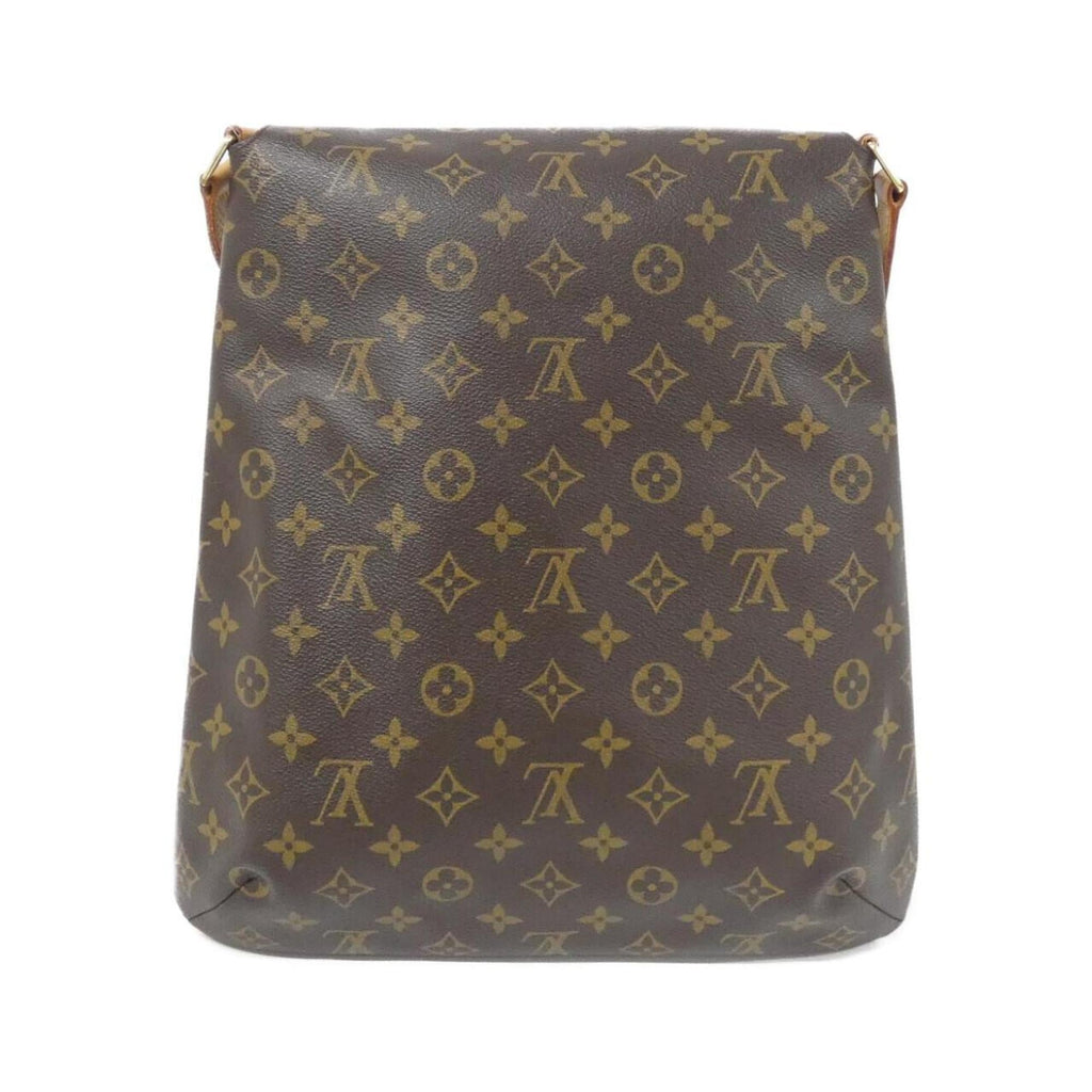Louis Vuitton Brown Coated Canvas Shoulder Bag