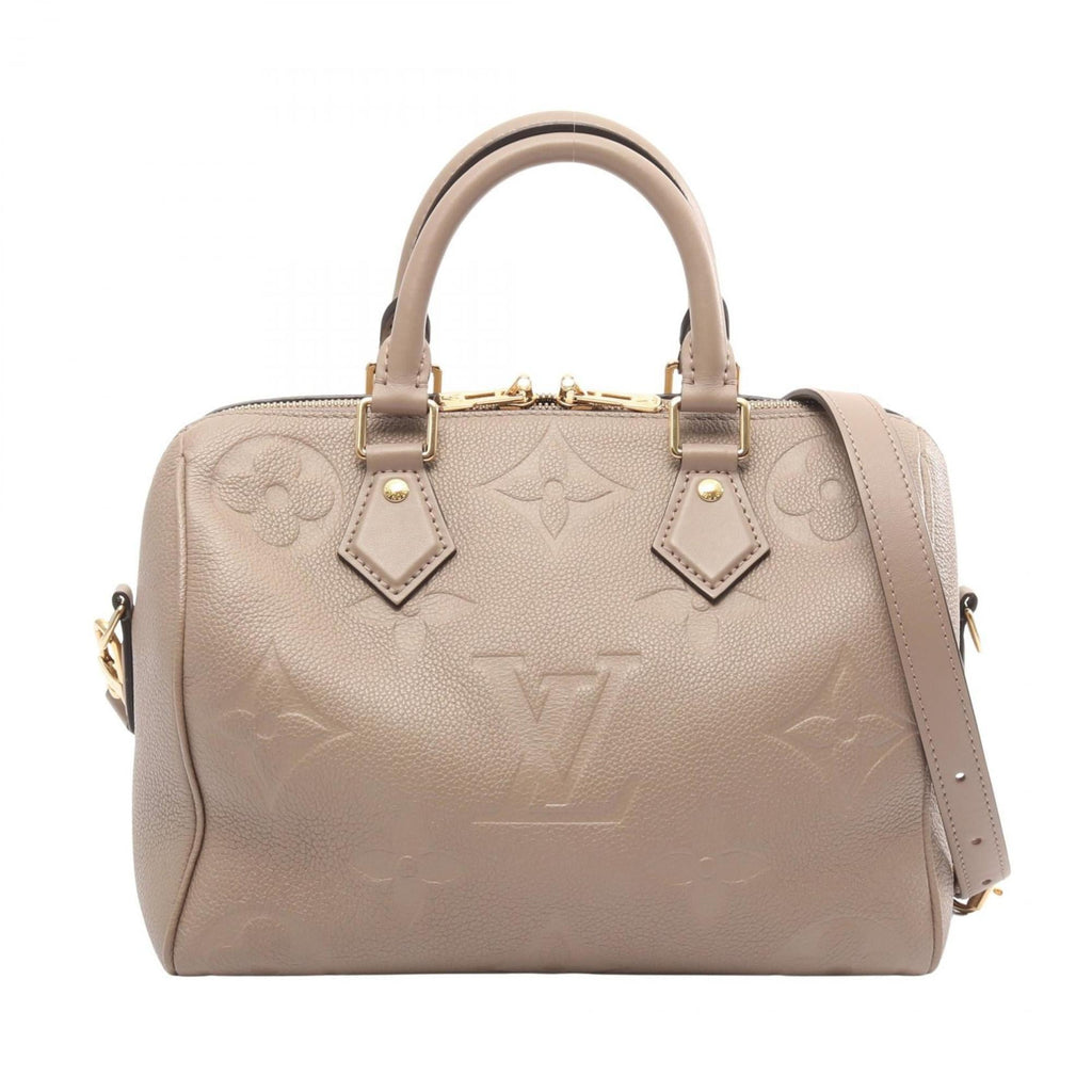 Louis Vuitton Beige Tourterelle Monogram Empreinte Handbag