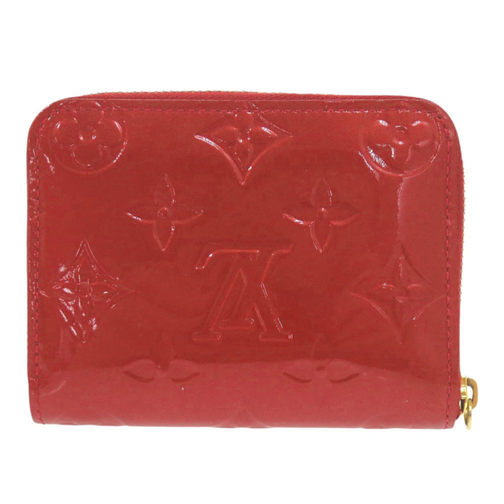Louis Vuitton Red Color Monogram Vernis Coin Purse/Coin Case