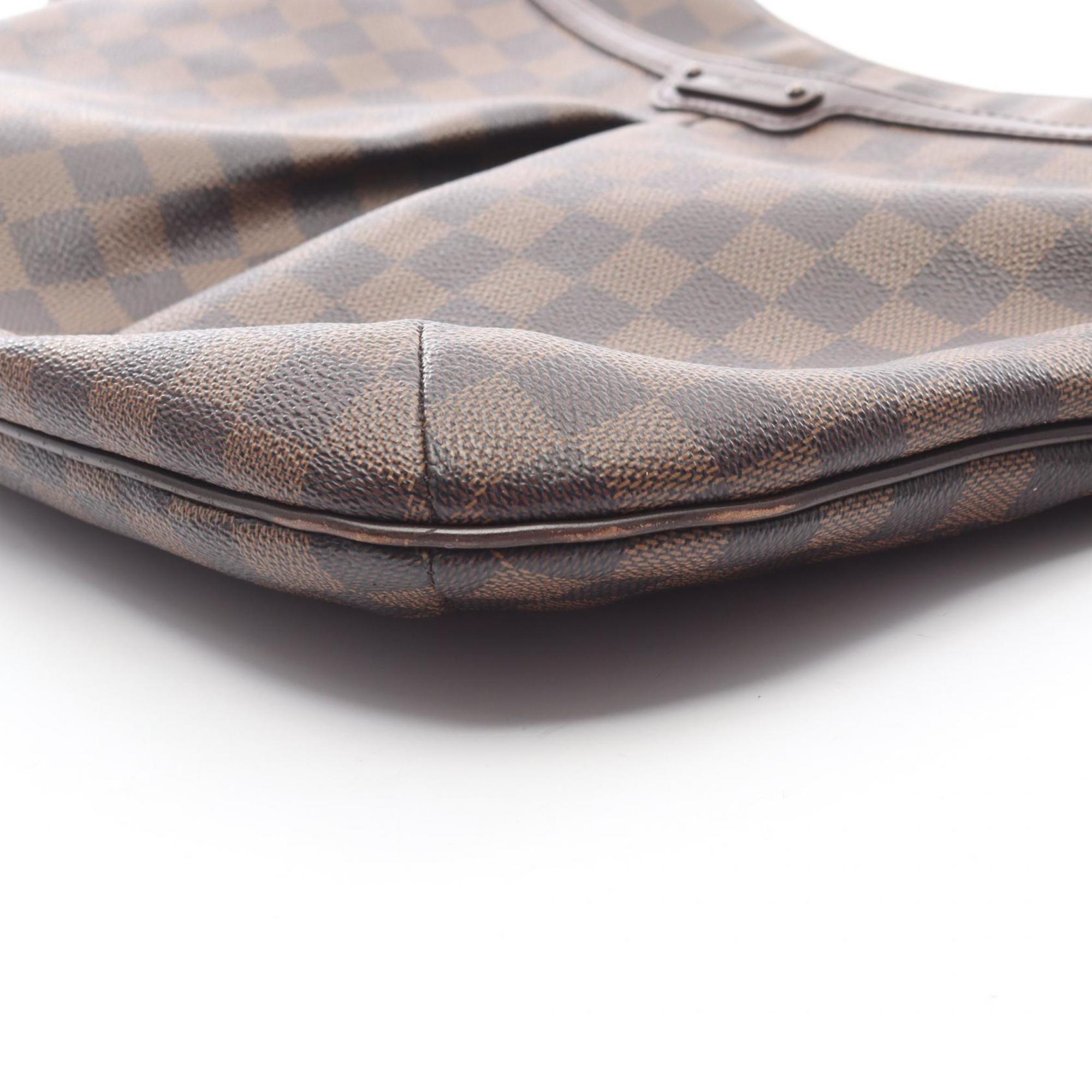 Louis Vuitton Brown Coated Canvas Pvc Damier Canvas Leather Shoulder Bag