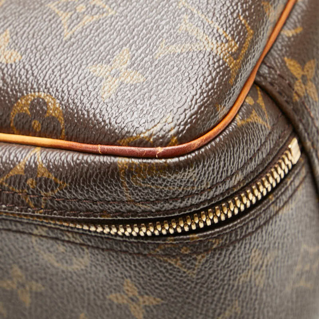 Louis Vuitton Monogram Brown Pvc Leather Handbag
