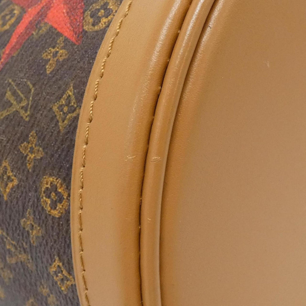 Louis Vuitton Monogram Trompe L'oeil Marron Coated Canvas Handbag