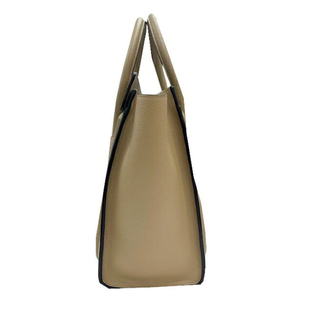 Celine Grayish Leather Handbag Tote Bag