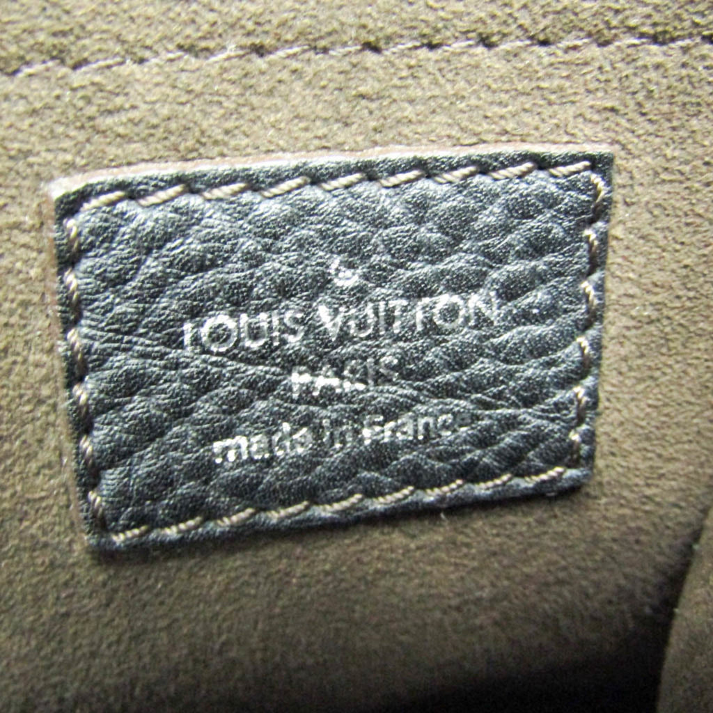 Louis Vuitton Mahina Noir Mahina Leather Shoulder Bag