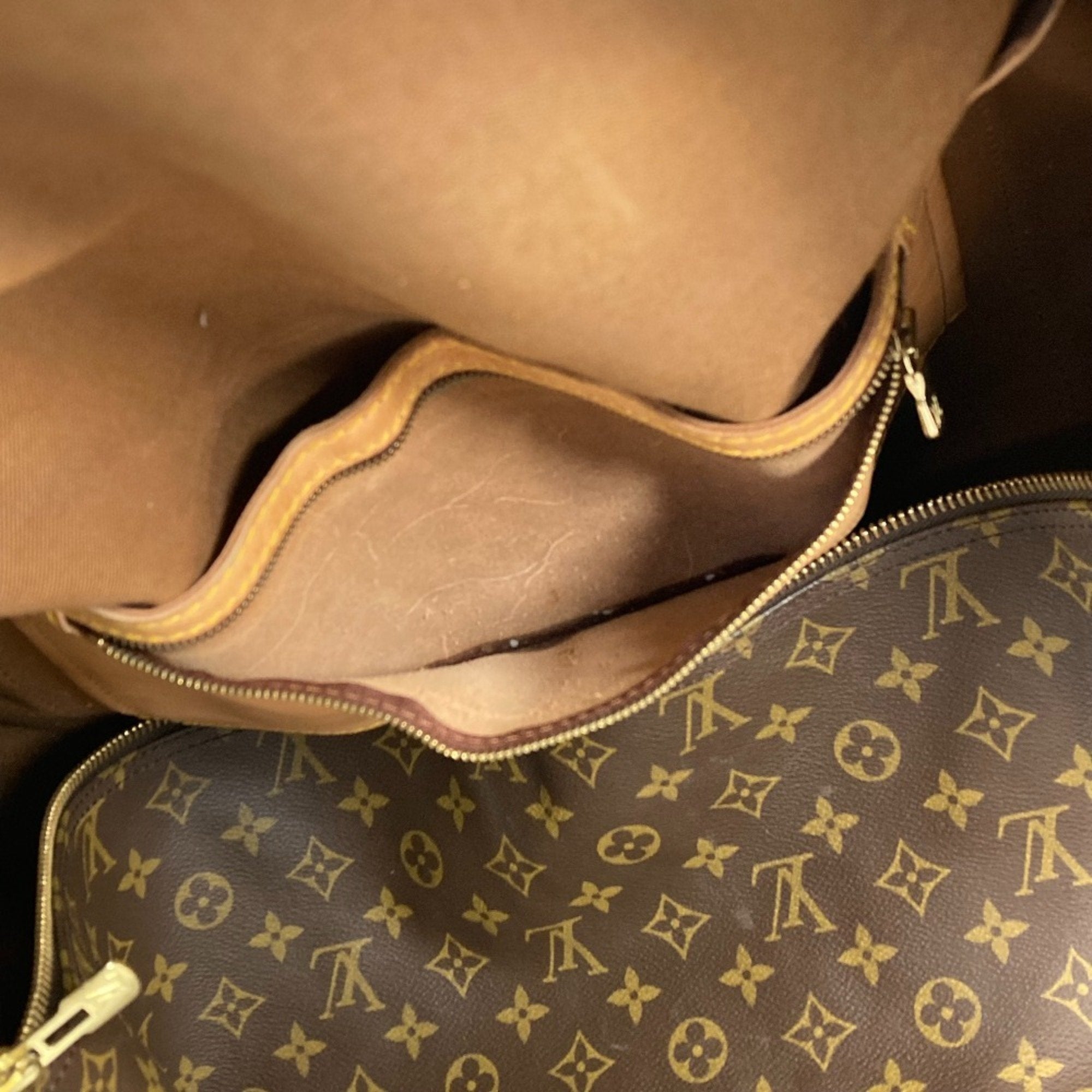 Louis Vuitton Brown Monogram Monogram Boston Bag Shoulder Bag