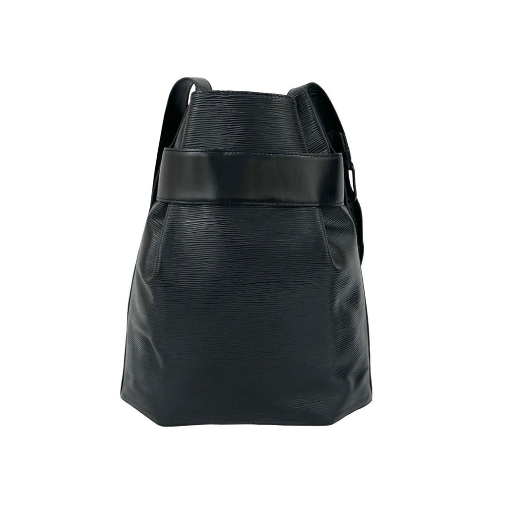 Louis Vuitton Black Epi Leather Shoulder Bag Sling Bag
