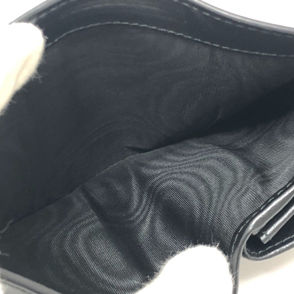 Prada Black Leather Wallet (Bi-Fold)