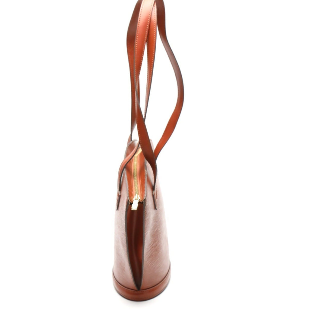 Louis Vuitton Brown Epi Leather Handbag Tote Bag