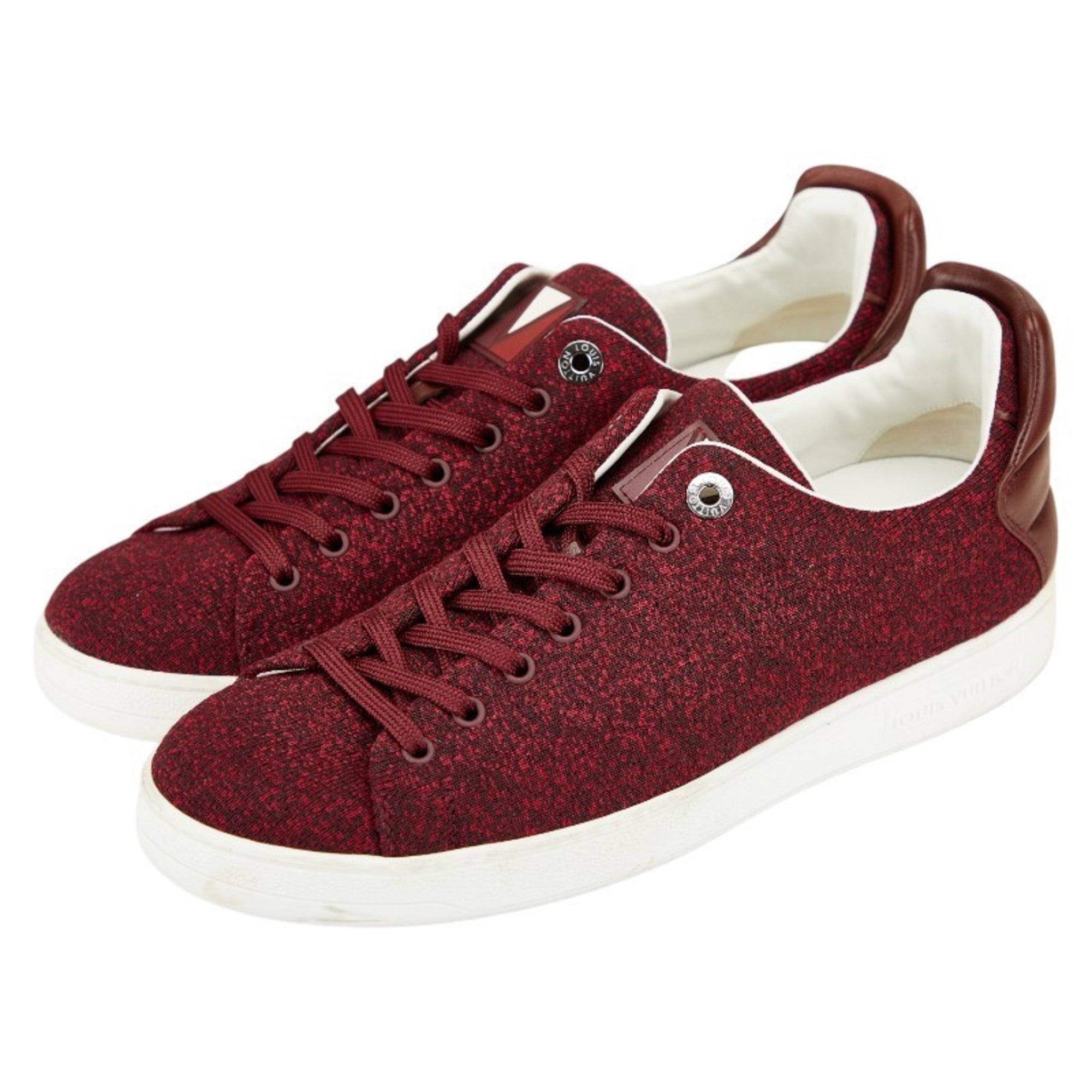 Louis Vuitton Red Color Sneakers