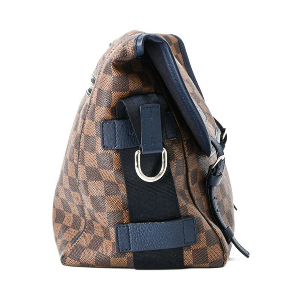 Louis Vuitton Brown Damier Canvas Dark Navy Shoulder Bag