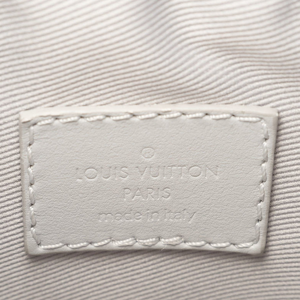 Louis Vuitton Monogram Light Gray White Monogram Shoulder Bag