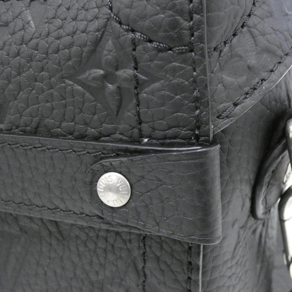 Louis Vuitton Black Leather Handbag