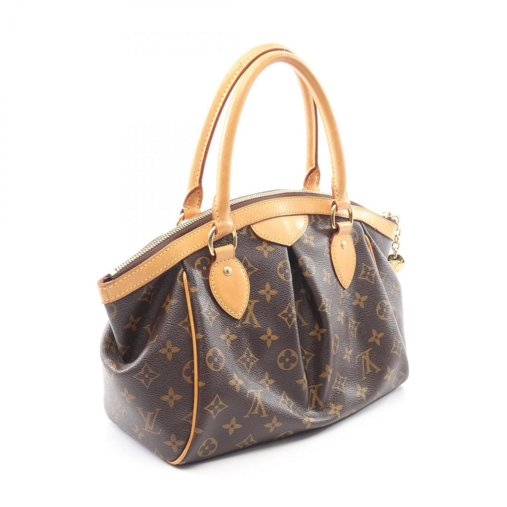 Louis Vuitton Brown Coated Canvas Pvc Leather Monogram Handbag