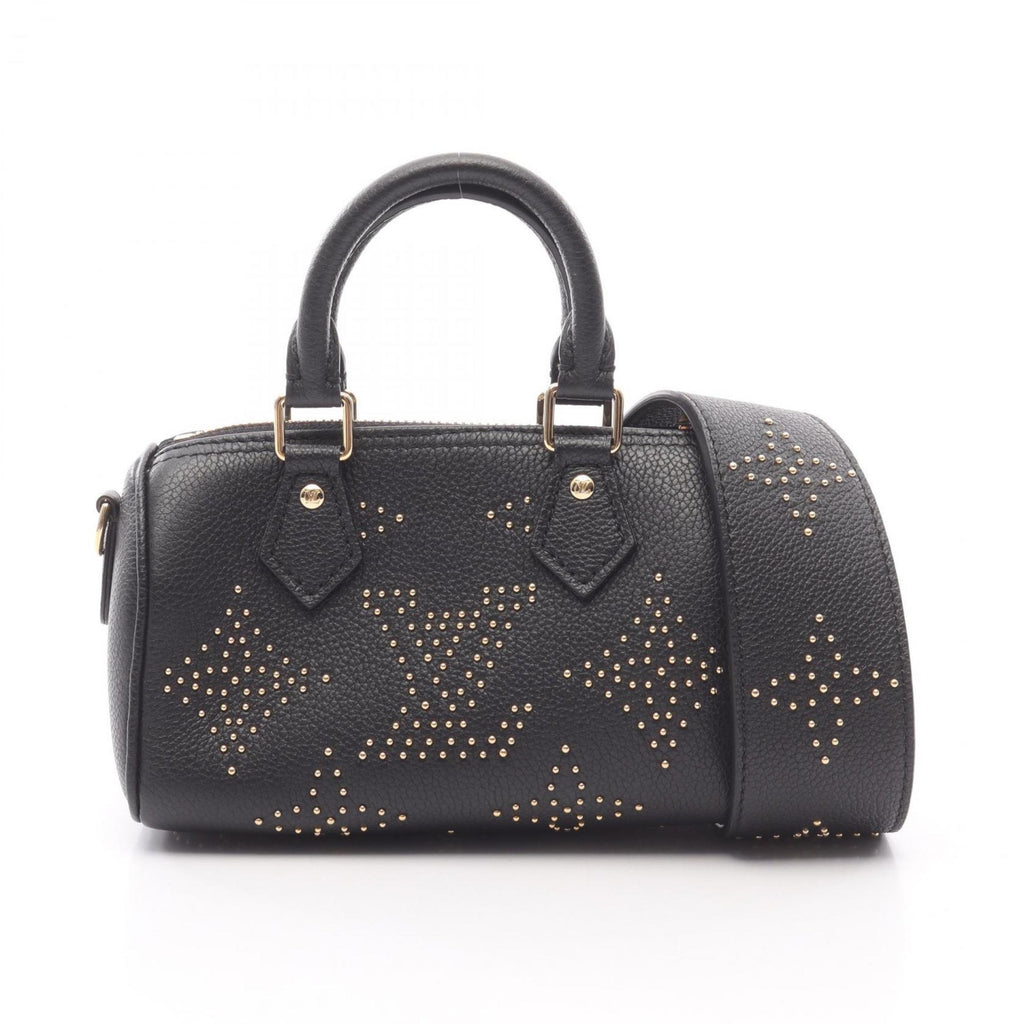 Louis Vuitton Black Leather Handbag