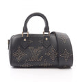 Louis Vuitton Black Leather Handbag