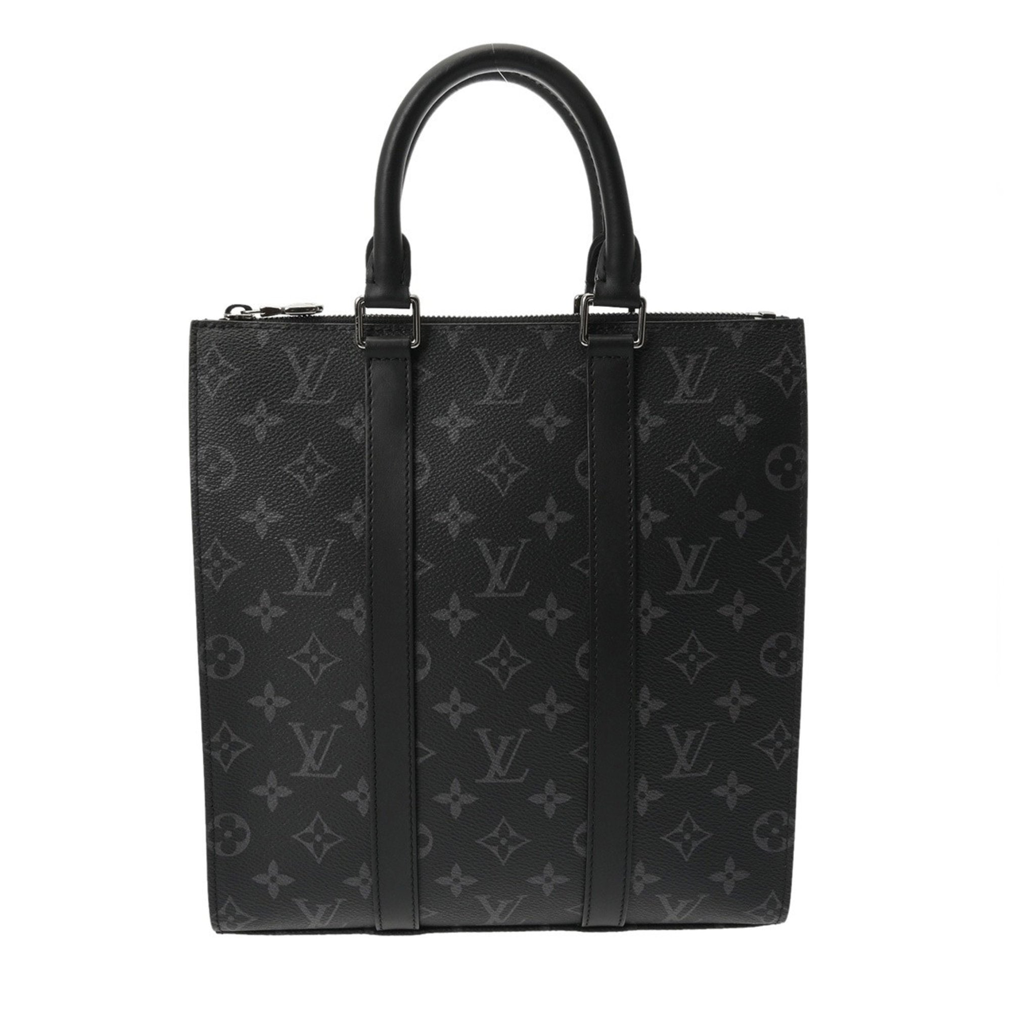 Louis Vuitton Black Gray Monogram Eclipse Canvas Handbag