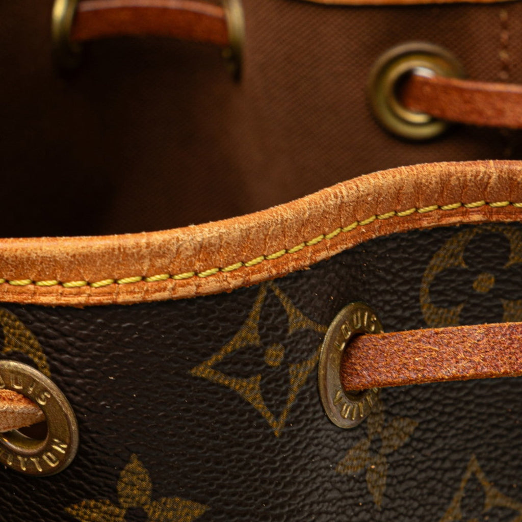 Louis Vuitton Monogram Brown Pvc Leather Handbag