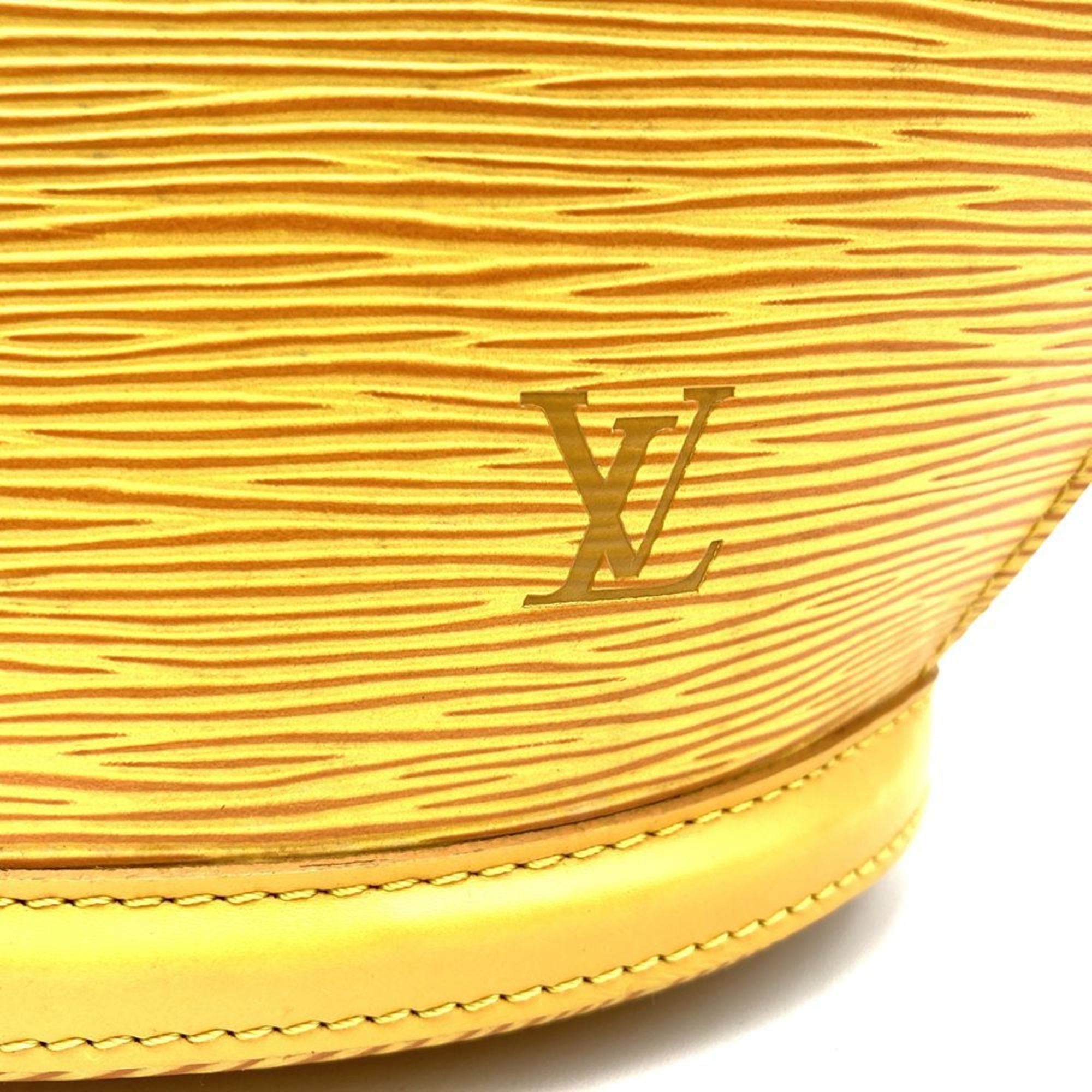 Louis Vuitton Epi Yellow Epi Leather Shoulder Bag