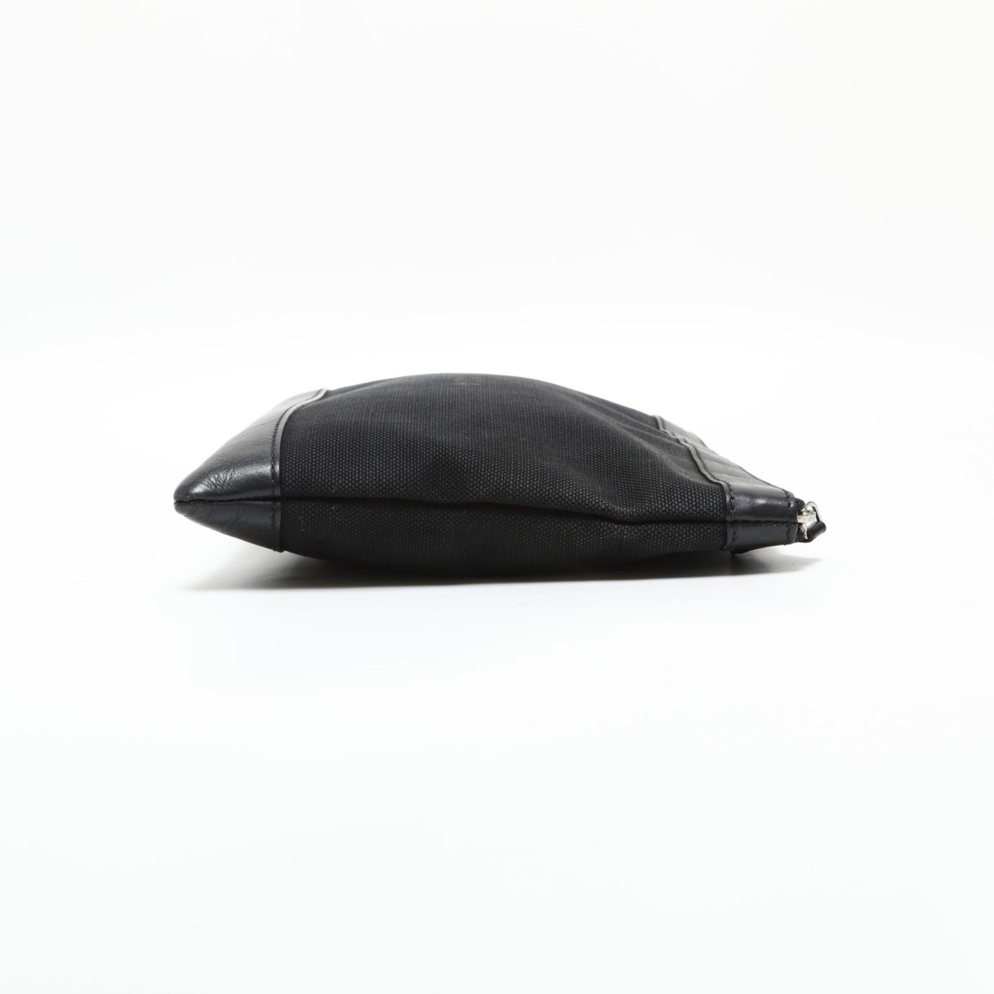 Balenciaga Black Canvas Clutch