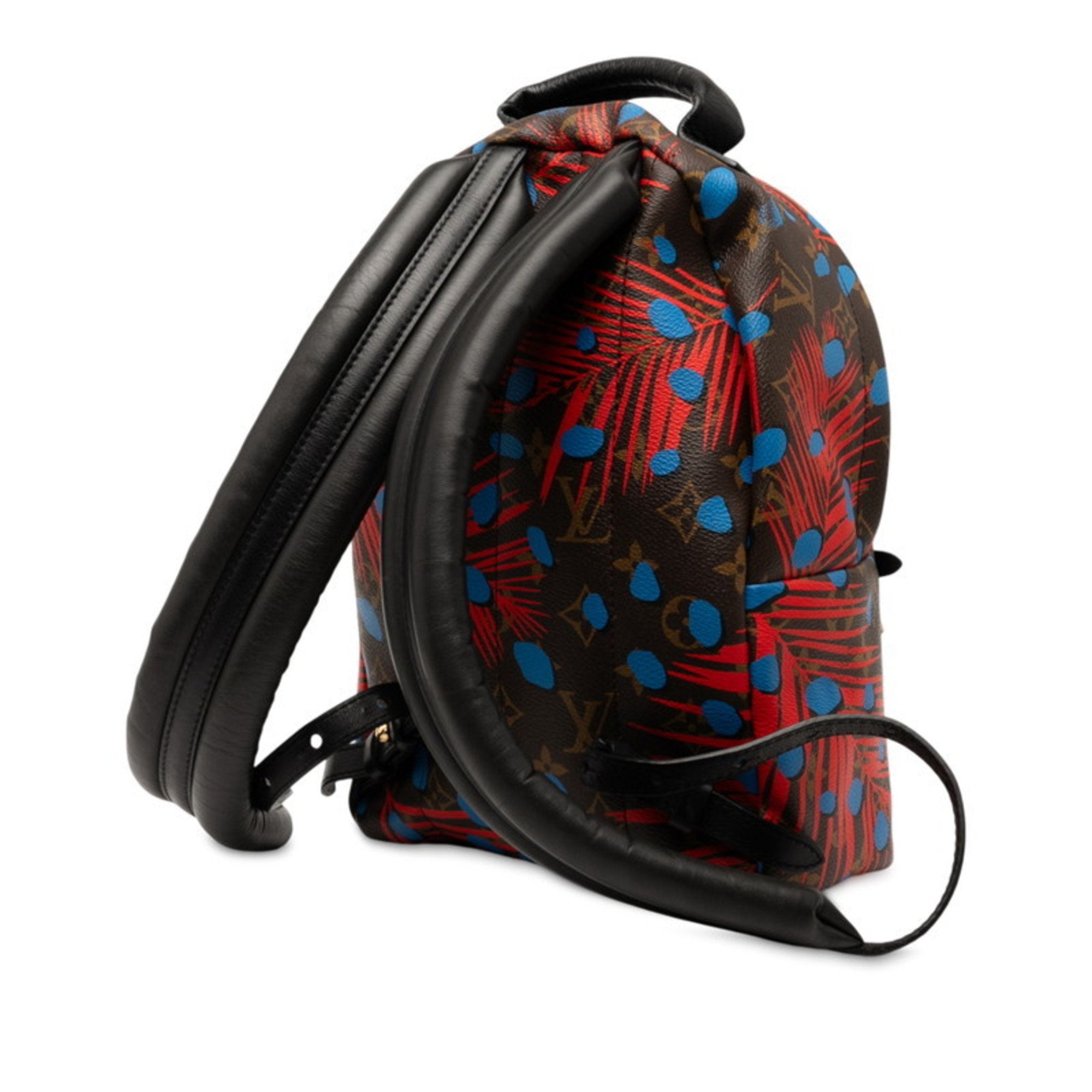 Louis Vuitton Brown Multi-Color Red Color Pvc Leather Backpack