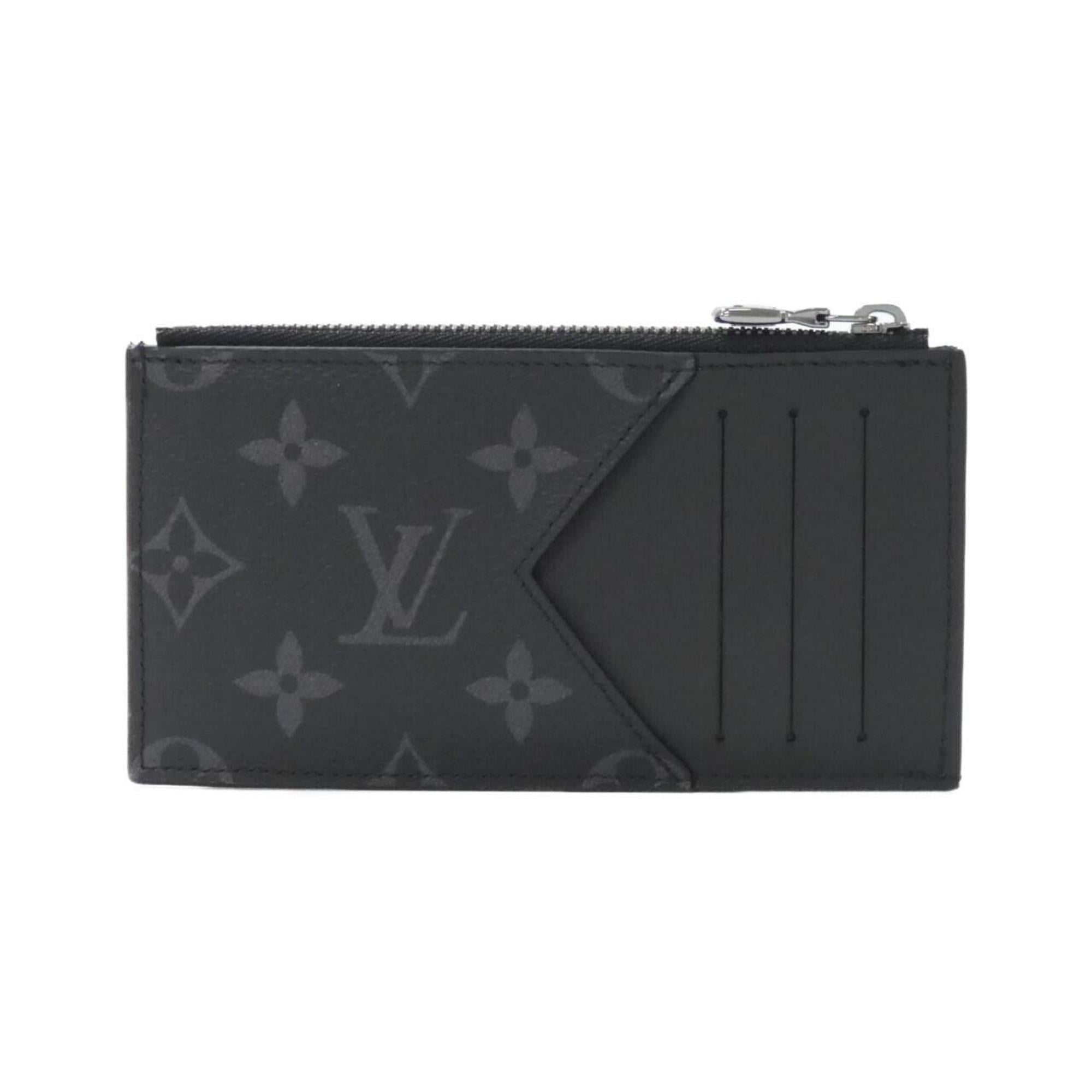 Louis Vuitton Monogram Eclipse Black Coated Canvas Coin Purse/Coin Case