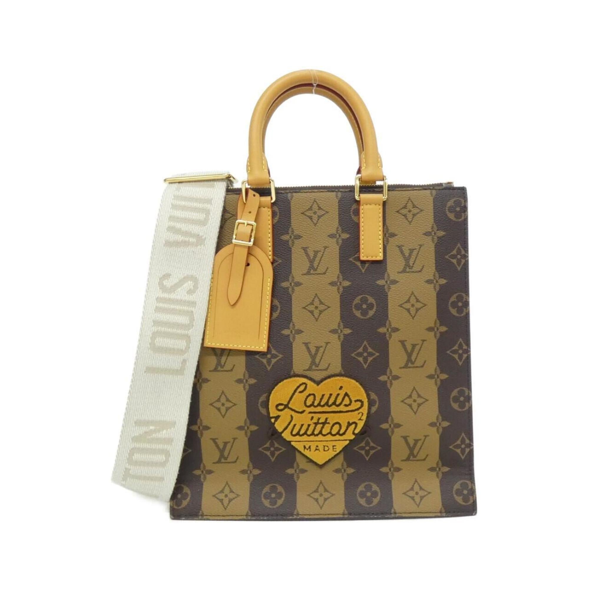 Louis Vuitton Marron Monogram Coated Canvas Handbag
