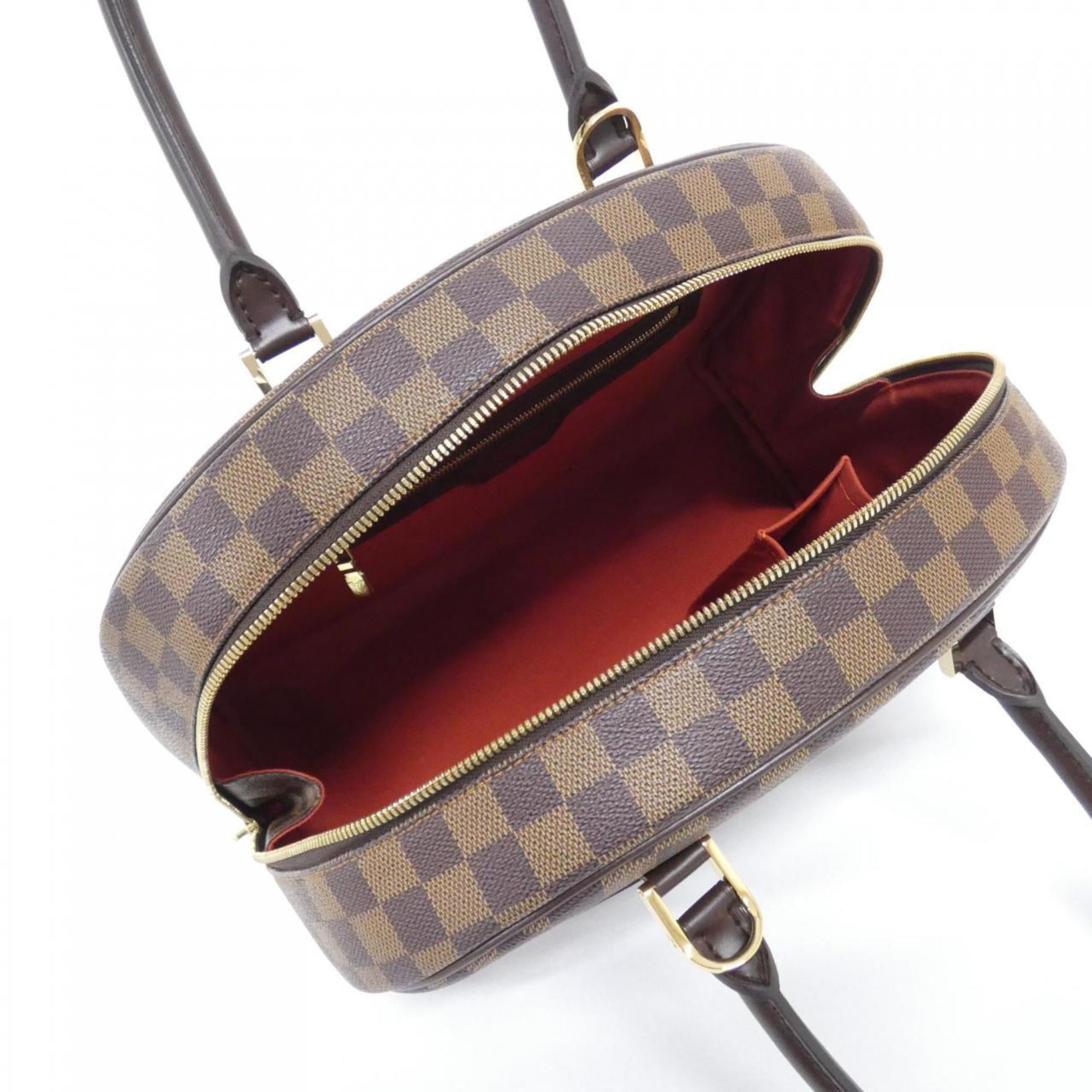 Louis Vuitton Ebene Coated Canvas Handbag