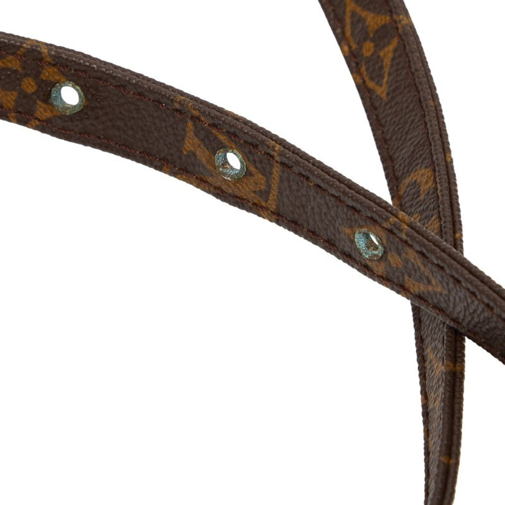 Louis Vuitton Brown Pvc Leather Shoulder Bag
