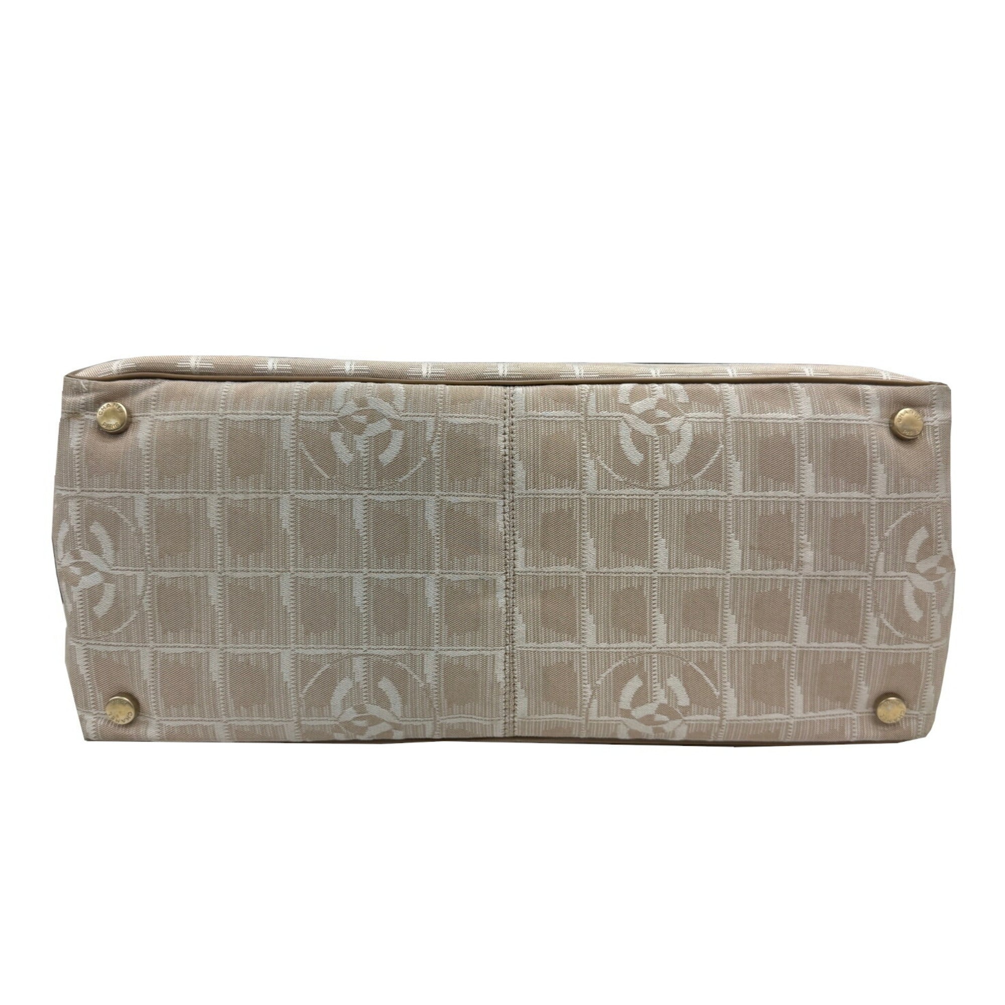 Chanel Beige New Travel Line Tote Bag
