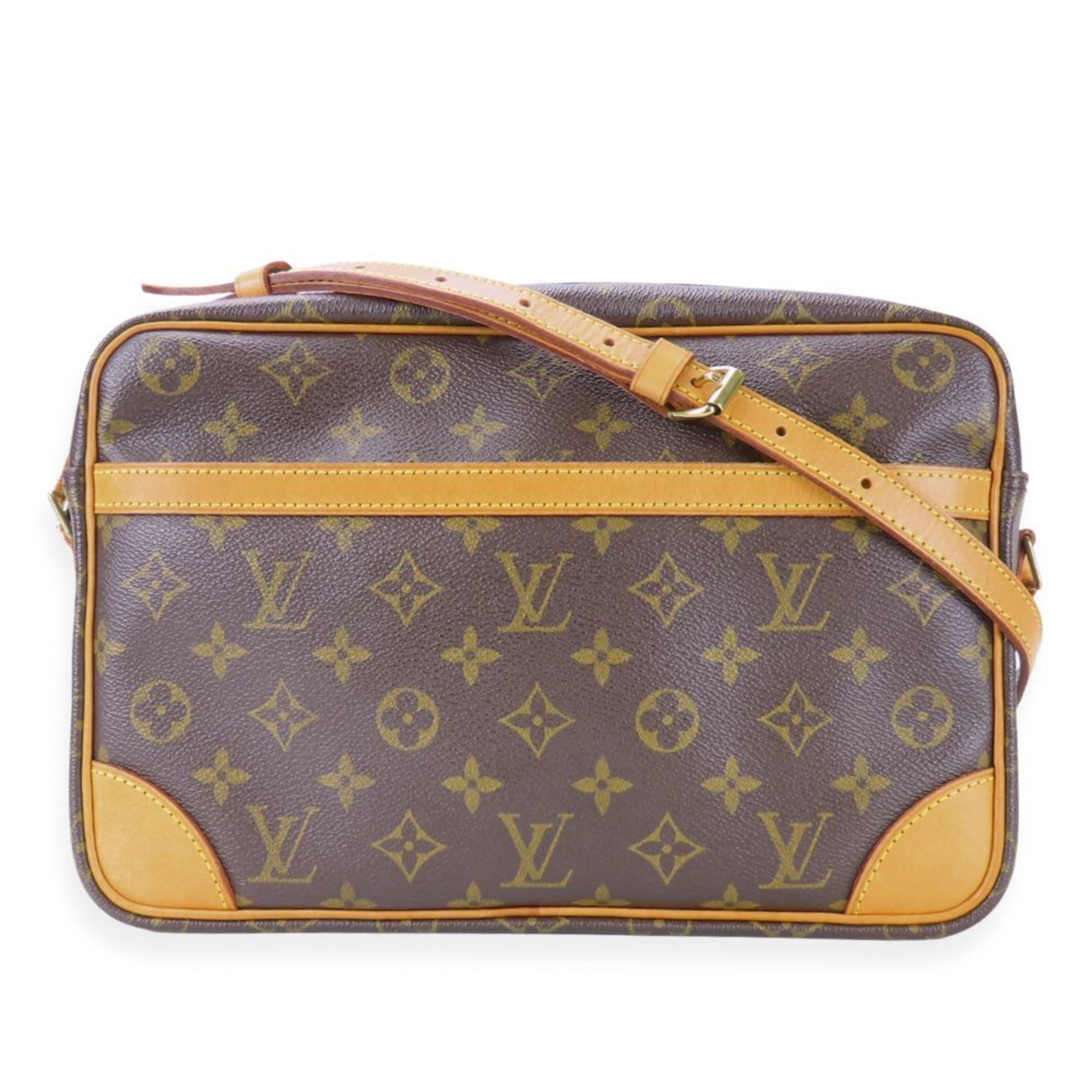 Louis Vuitton Monogram Brown Monogram Leather Shoulder Bag