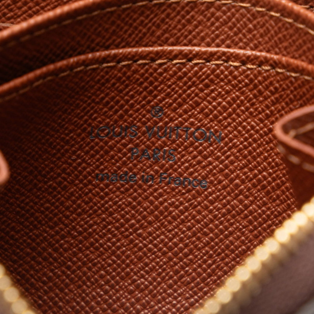 Louis Vuitton Brown Pvc Leather