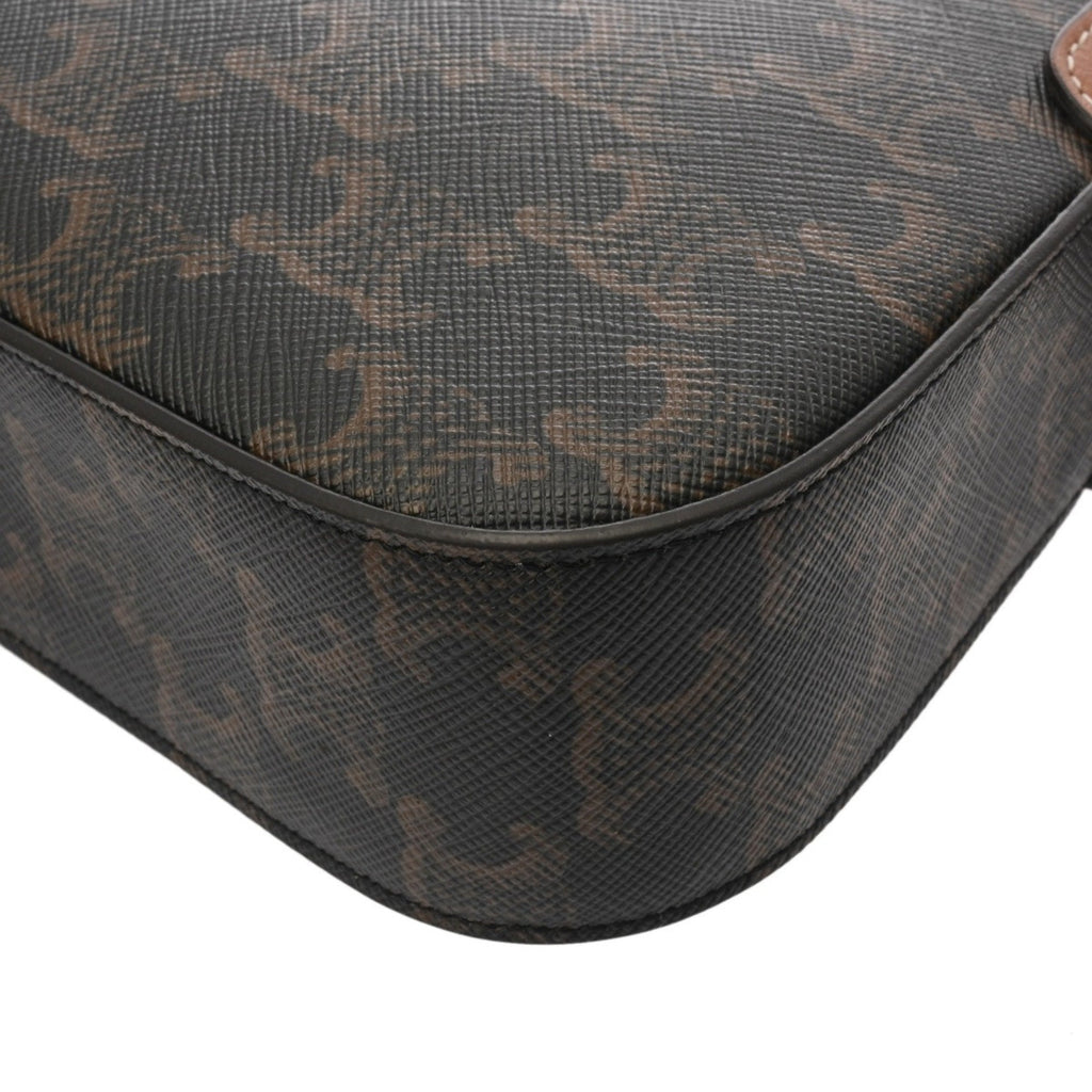 Celine Brown Pvc Shoulder Bag