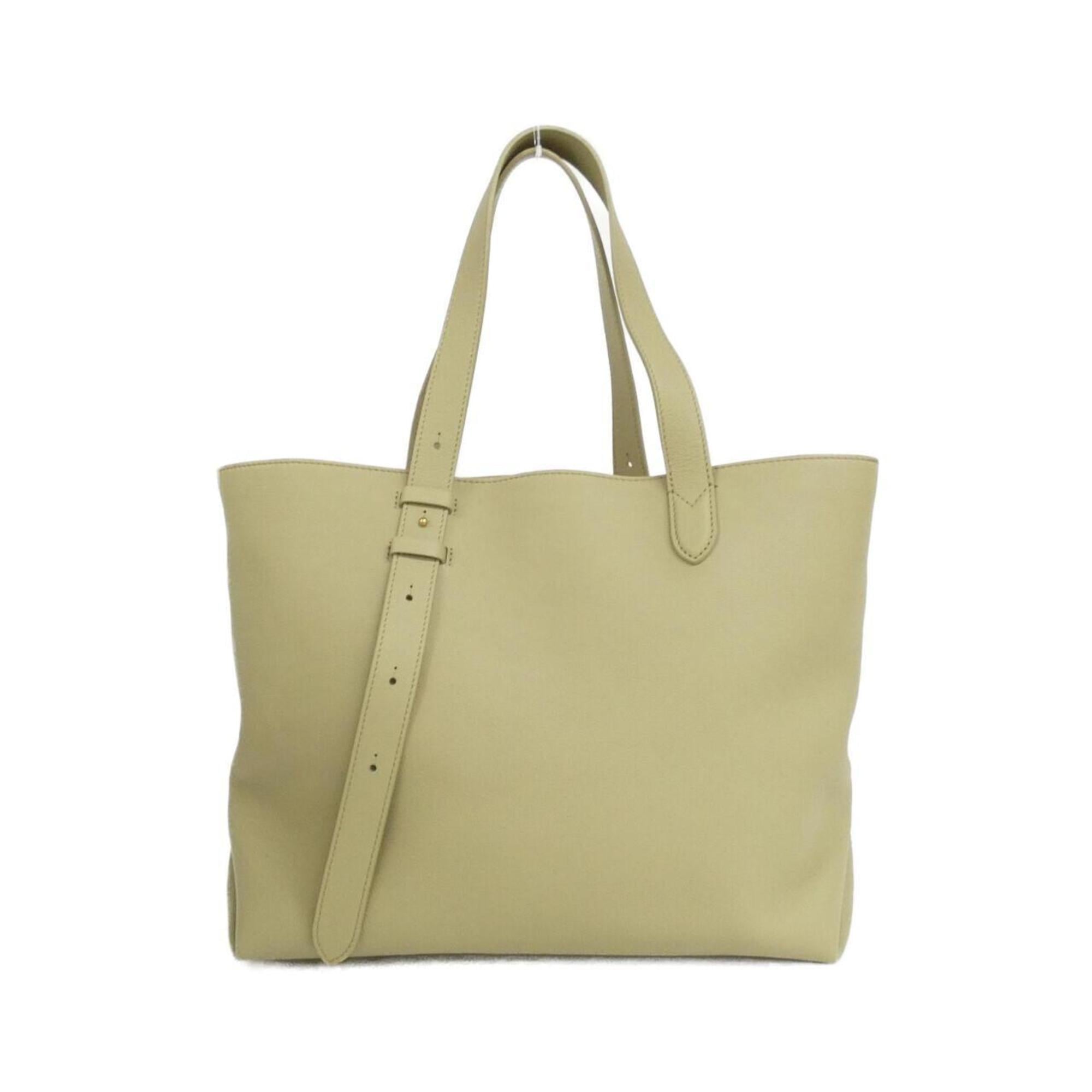 Louis Vuitton Green Leather Handbag