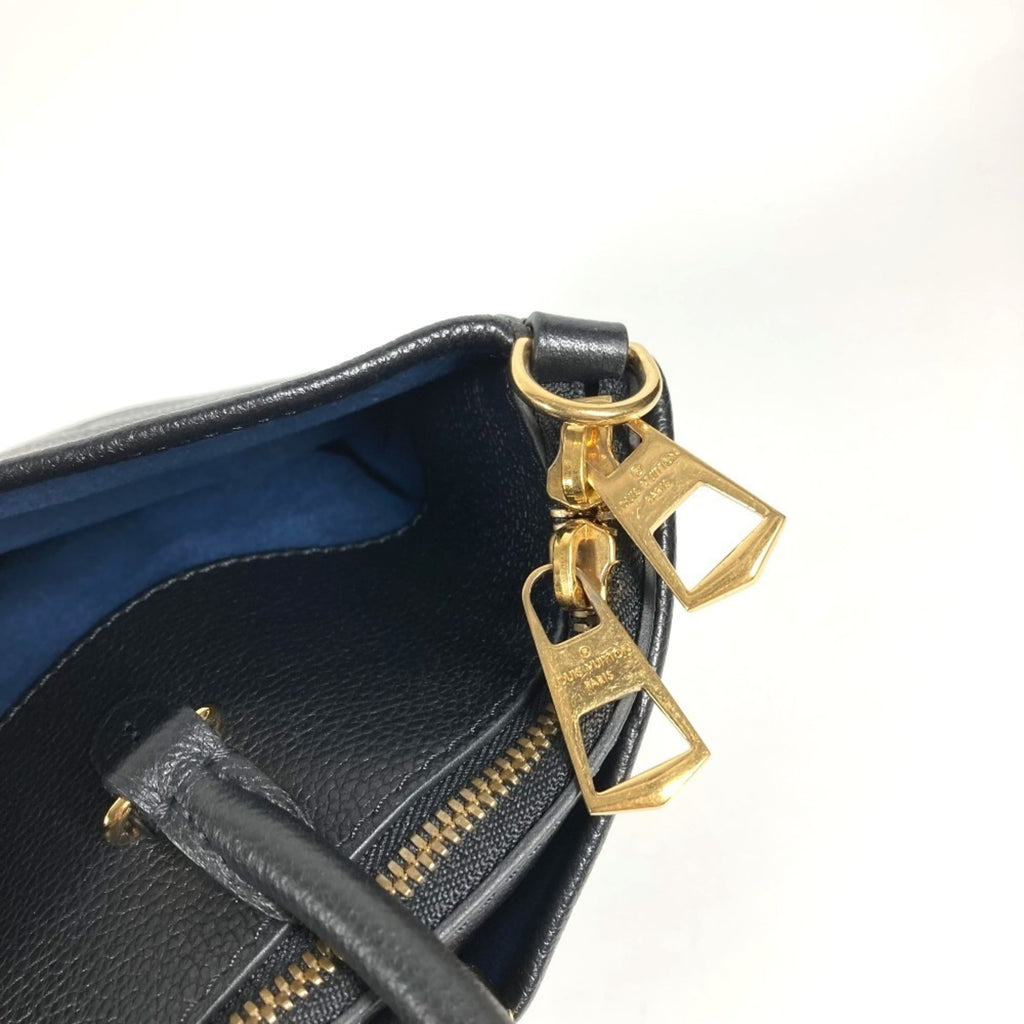 Louis Vuitton Monogram Empreinte Black Noir Monogram Empreinte Shoulder Bag Tote Bag