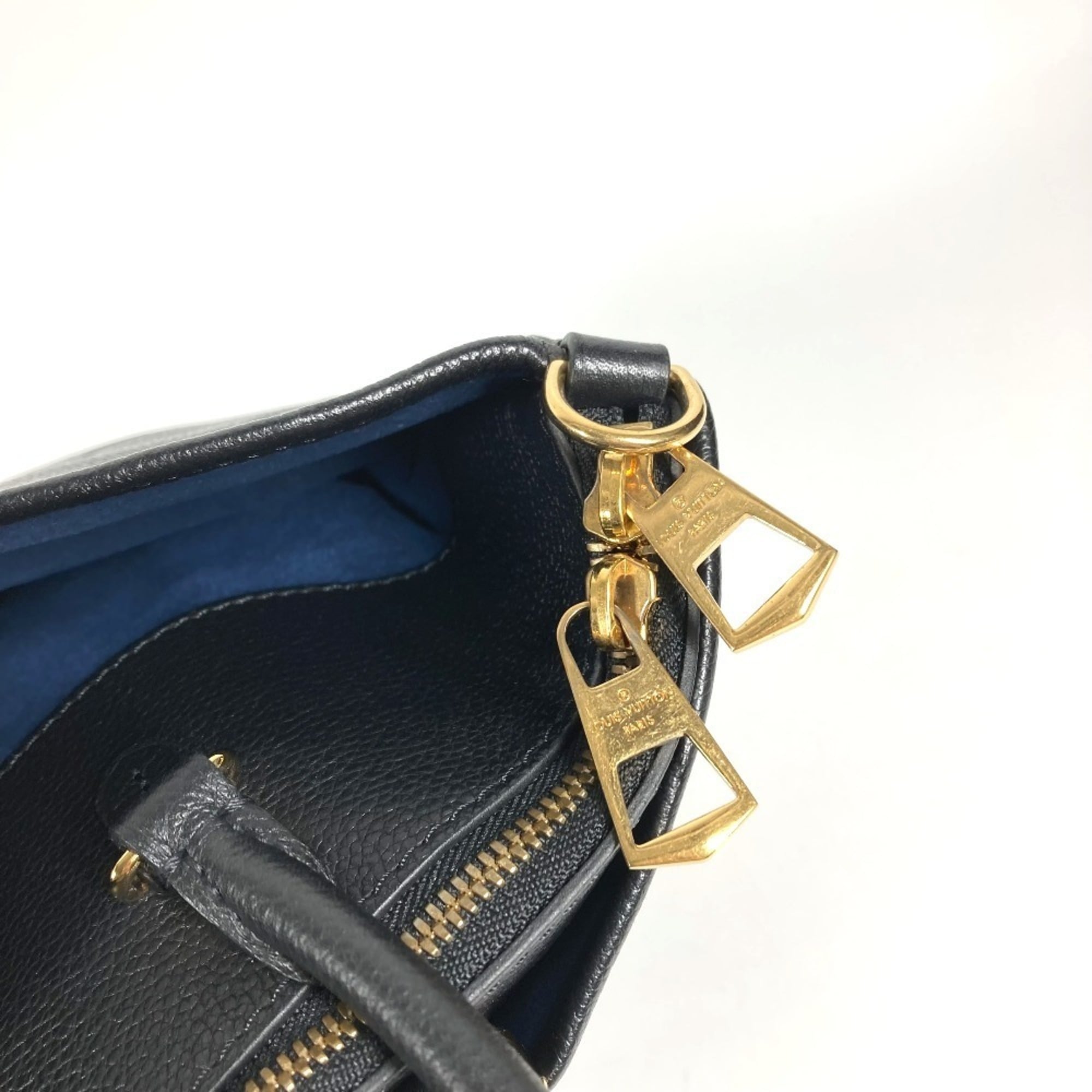 Louis Vuitton Monogram Empreinte Black Noir Monogram Empreinte Shoulder Bag Tote Bag