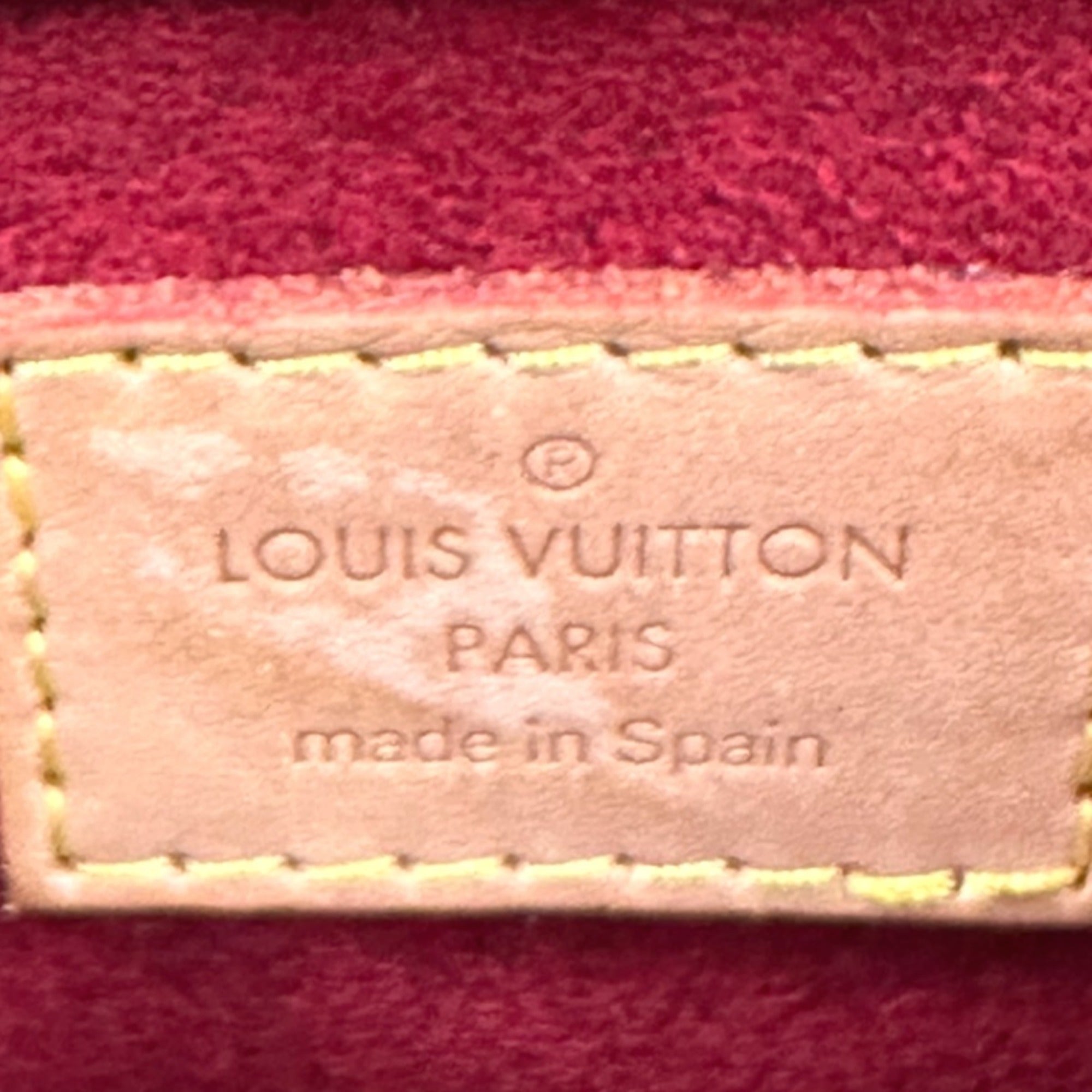 Louis Vuitton Brown Monogram Canvas Shoulder Bag