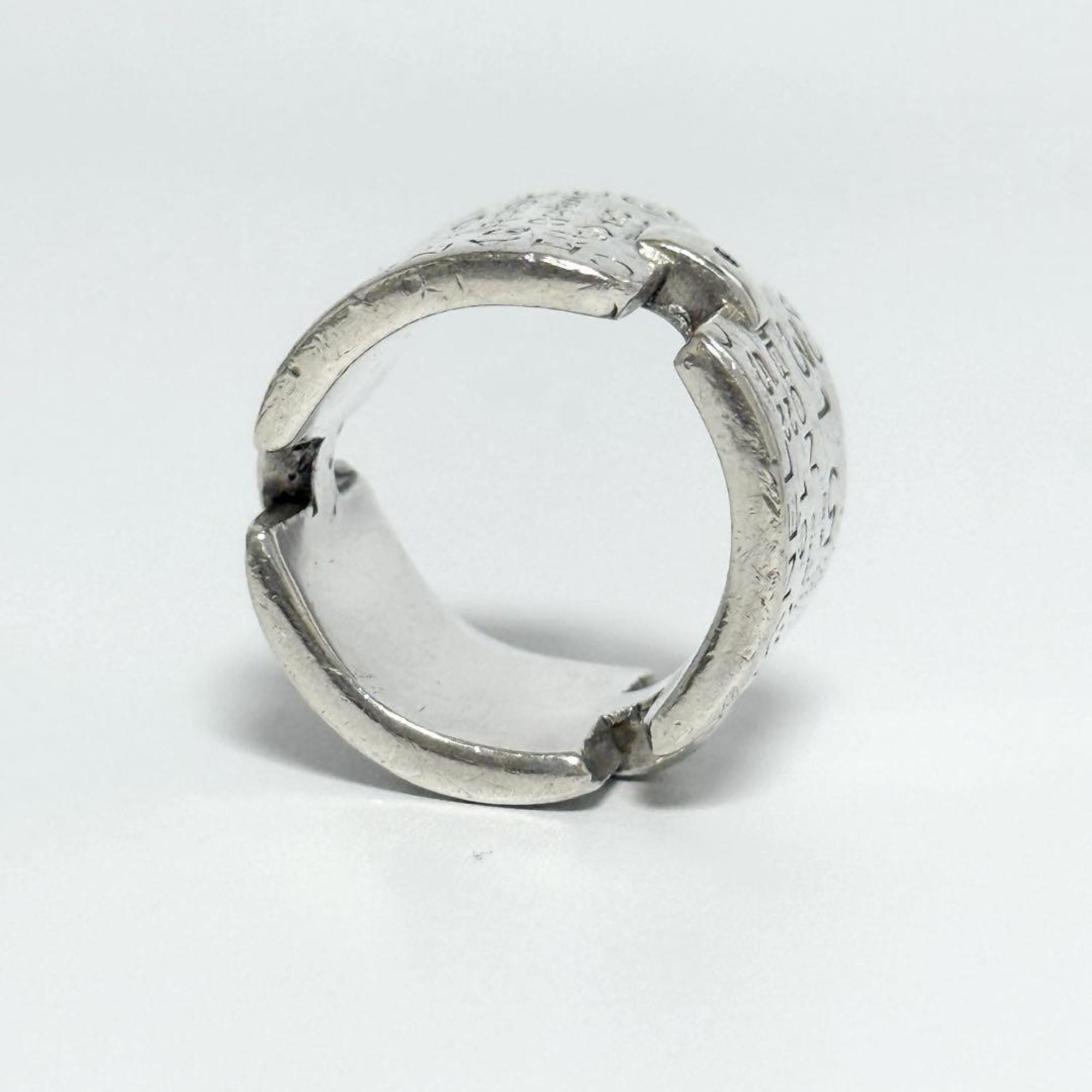 Chanel Silver 925 Band Ring