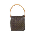 Louis Vuitton Marron Coated Canvas Shoulder Bag